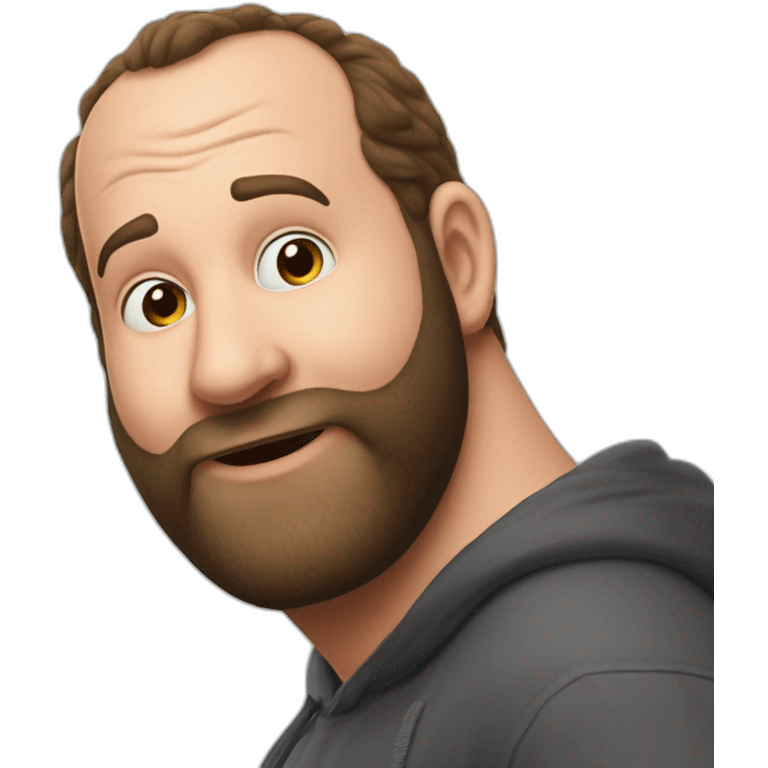 tom segura kissing bert kreischer emoji