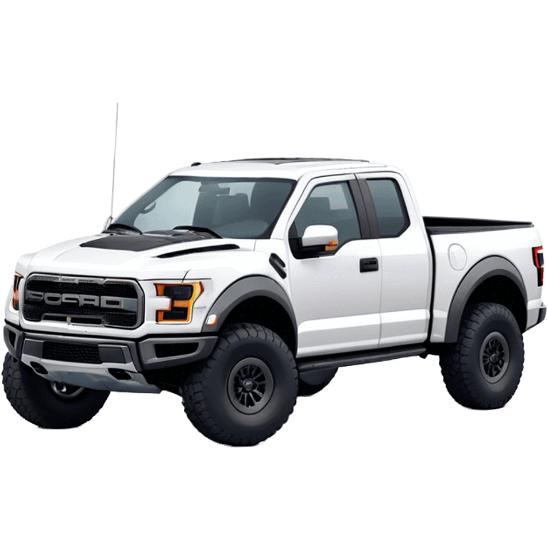 Ford f150 Raptor - Ford (Model Year: 2024) (Iconic colour: White) emoji