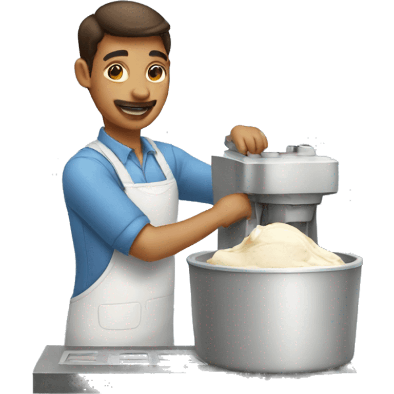 ice cream maker emoji