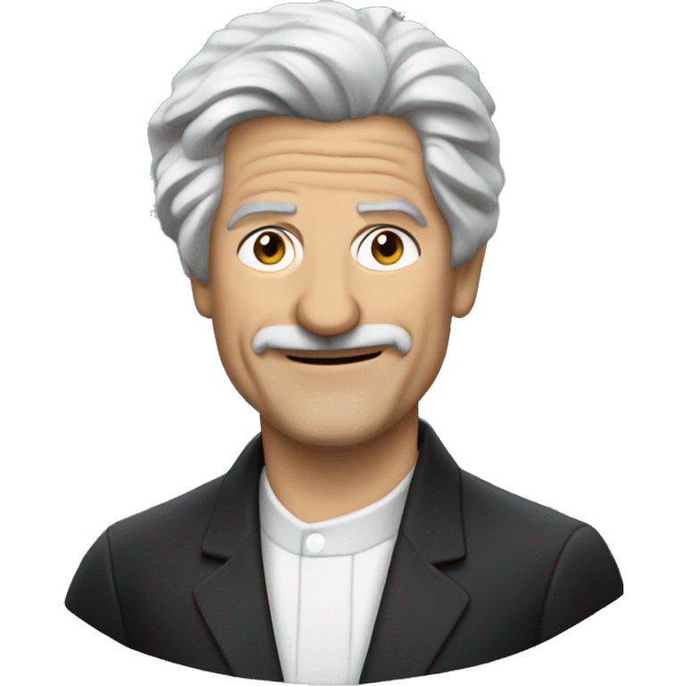 Claudio Baglioni che saluta emoji