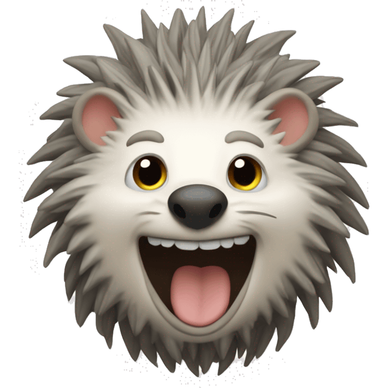 The Knarl was a magical beast that greatly resembled a hedgehog in its physical appearance,. its dark  emoji