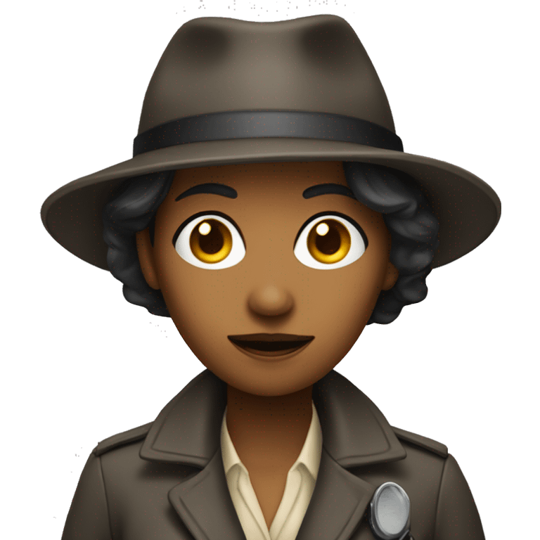 Aha woman detective emoji