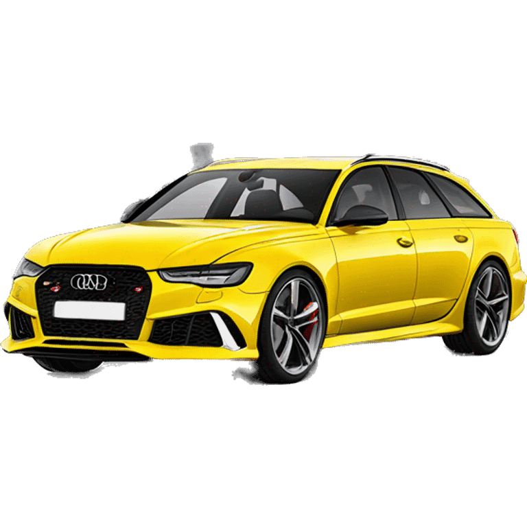 audi rs6 emoji