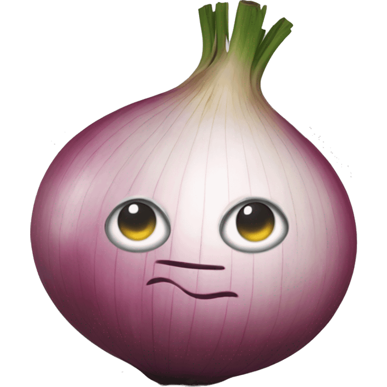 pink onion emoji