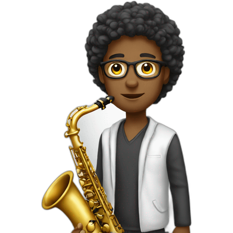 sax student emoji