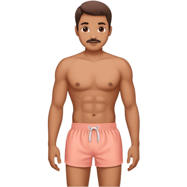 salmon colored pink boxers  emoji