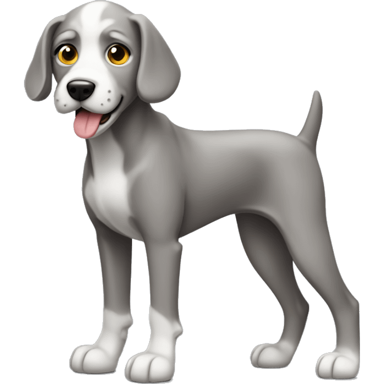 Create a dog grey Garne corso  emoji