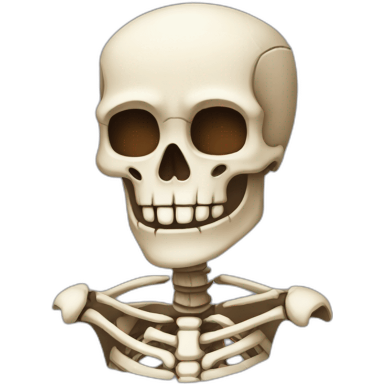 Papyrus the skeleton emoji