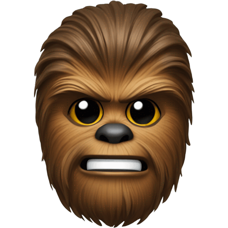 Chewbacca Star Wars  emoji