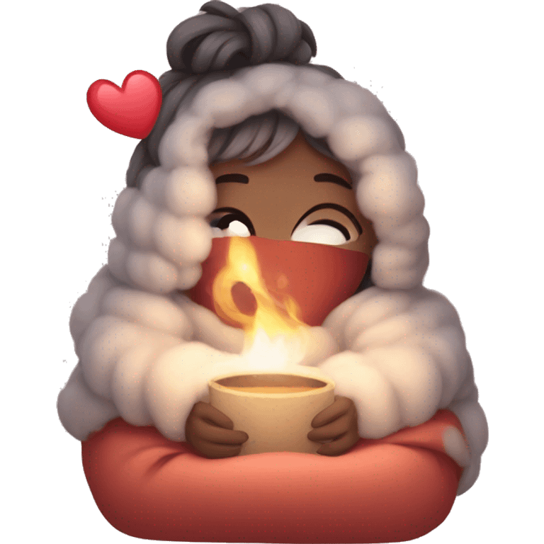 cozy heart emoji