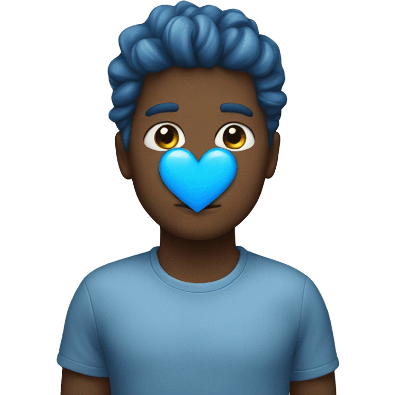 Blue heart emoji