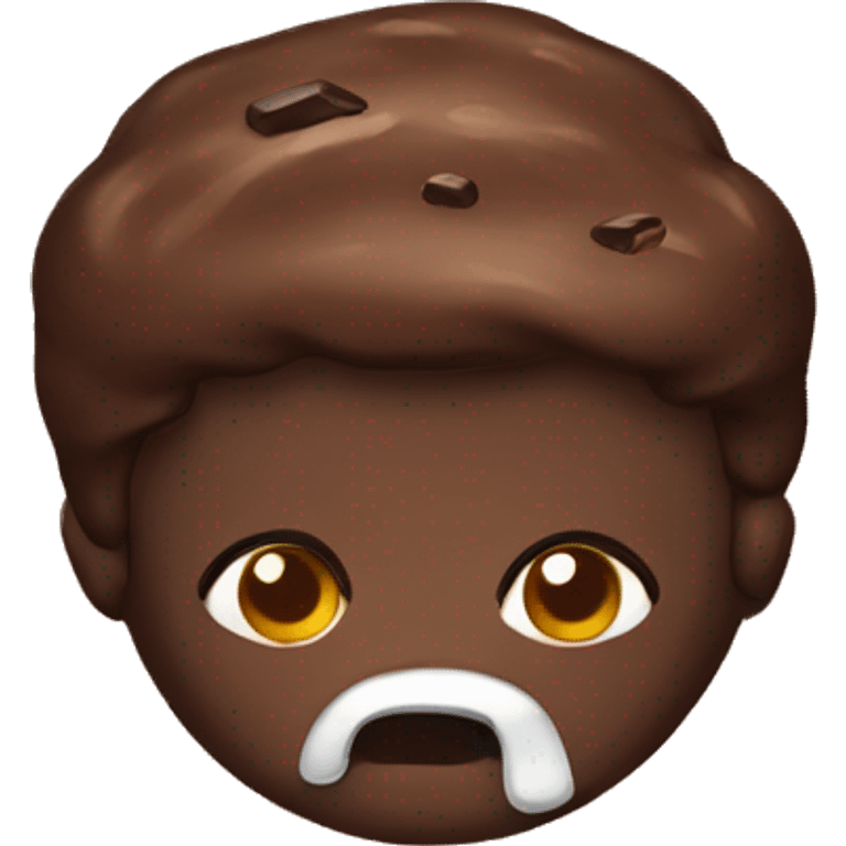 Brownie emoji