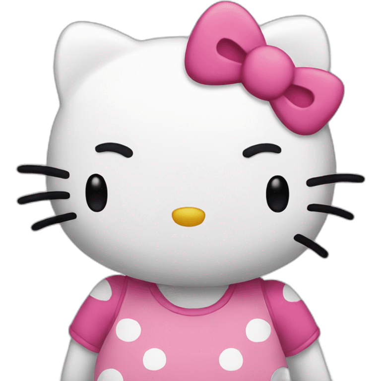 Hello kitty emoji