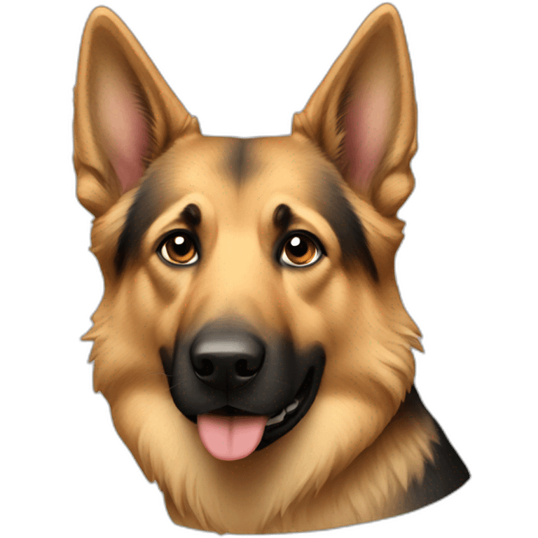 german shepheard emoji