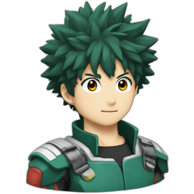 Izuku in Gear five emoji