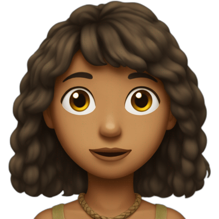 La fille mowgli emoji