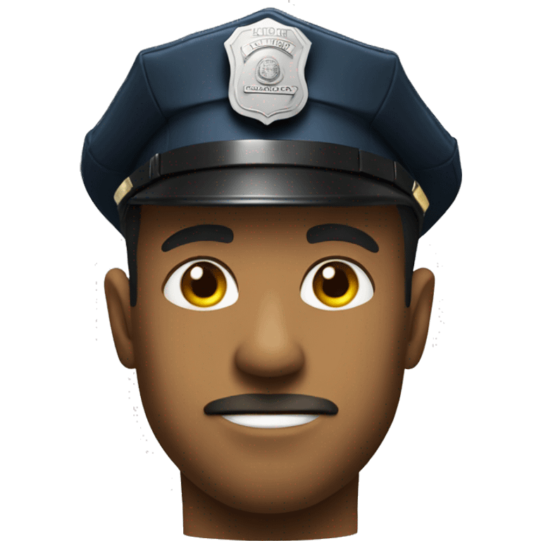 cop face emoji