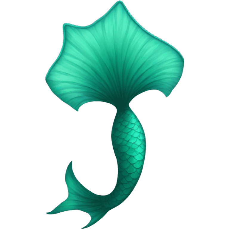 Mermaid tail emoji