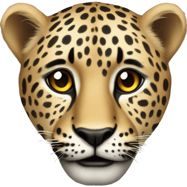 Leopar herats emoji