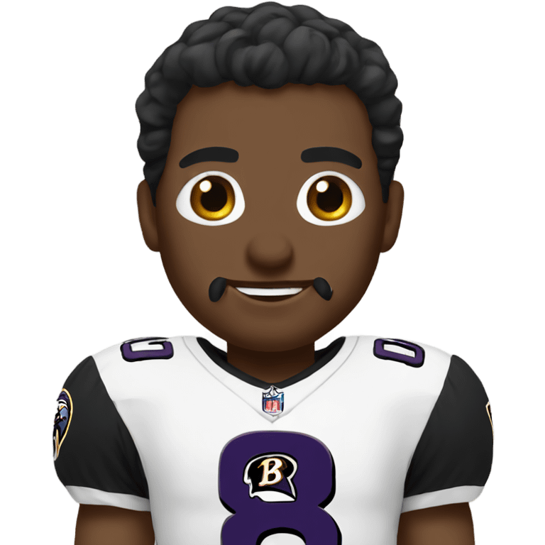 Baltimore Raven #8 emoji