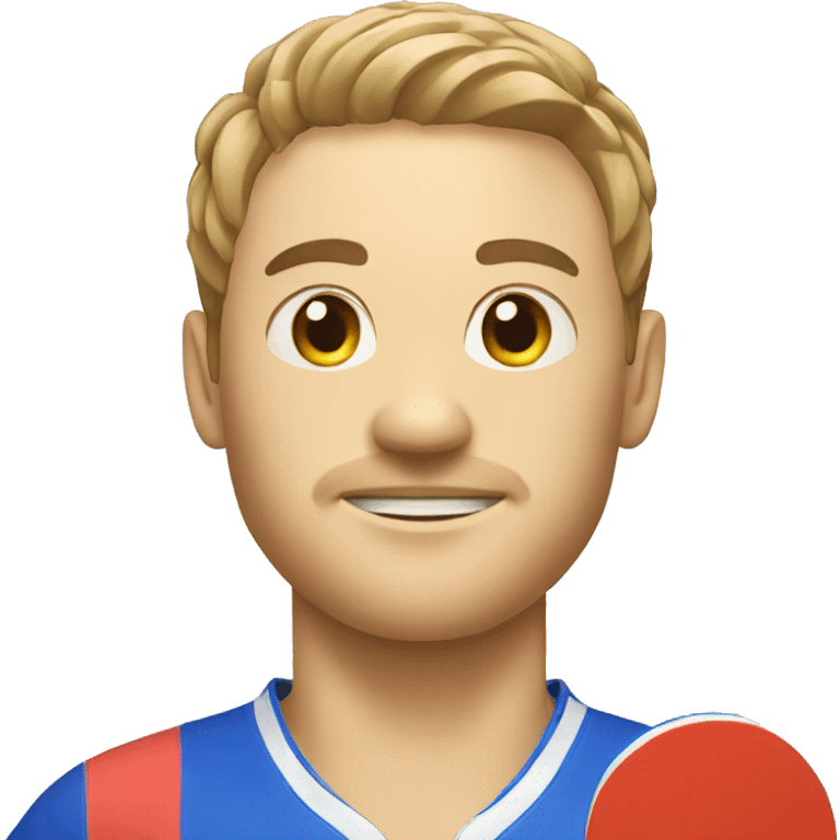 a player of table tennis emoji