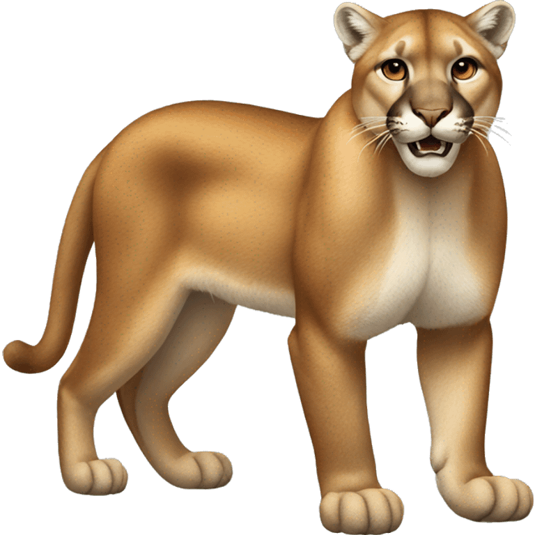 Mountain Lion Full Body emoji