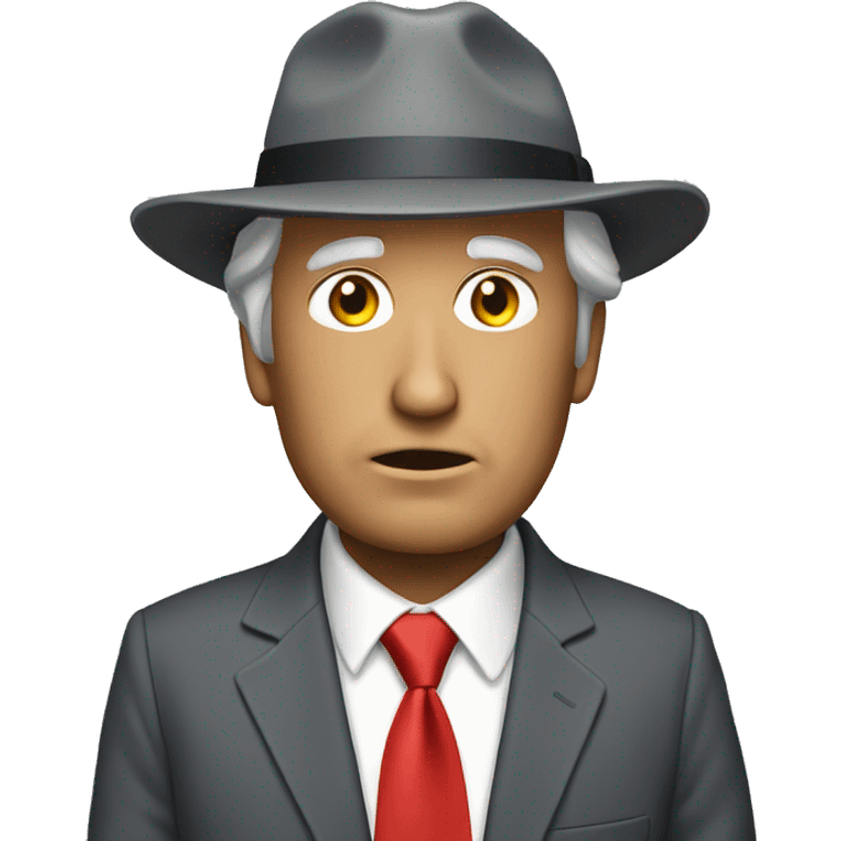 Donald trumps grey emoji