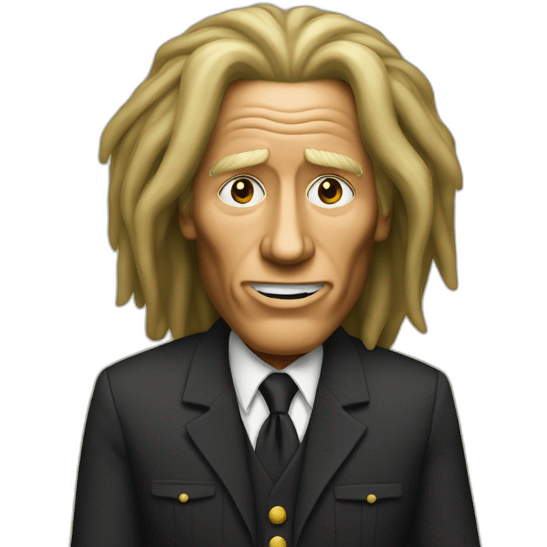 Trump as Bob marley emoji