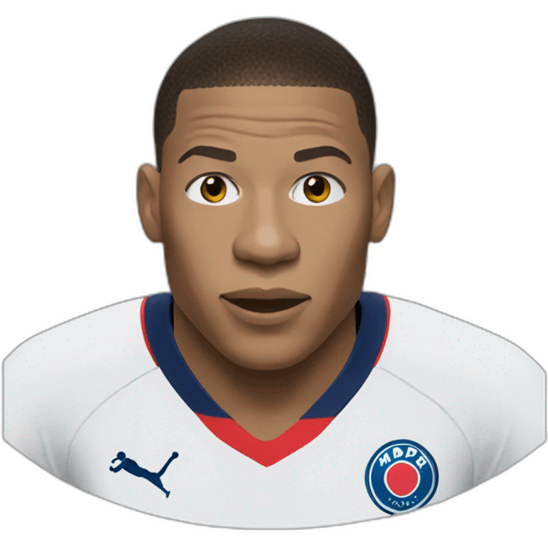 Mbappé qui pète emoji