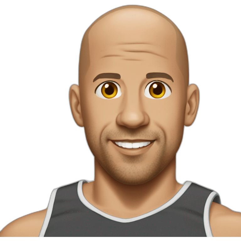 Vin Diesel baloncesto emoji