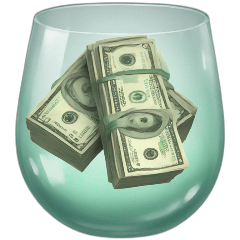 glass money emoji