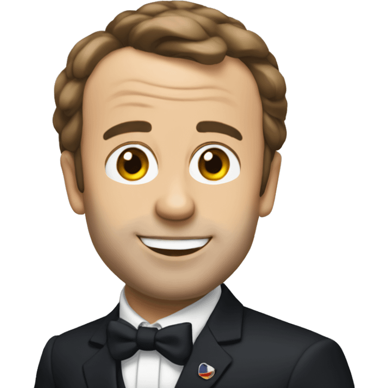 Macron qui chante emoji