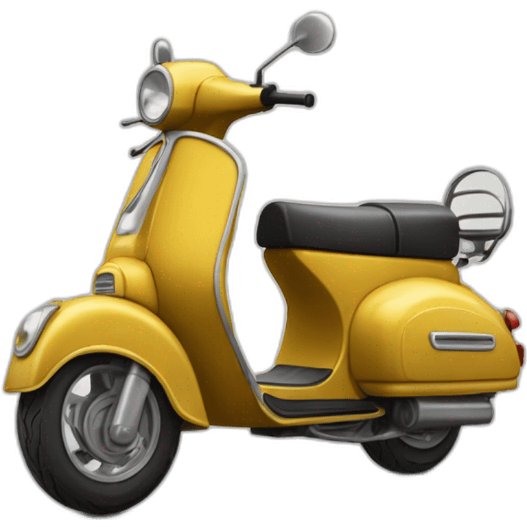 Bulbizard sur un scooter emoji