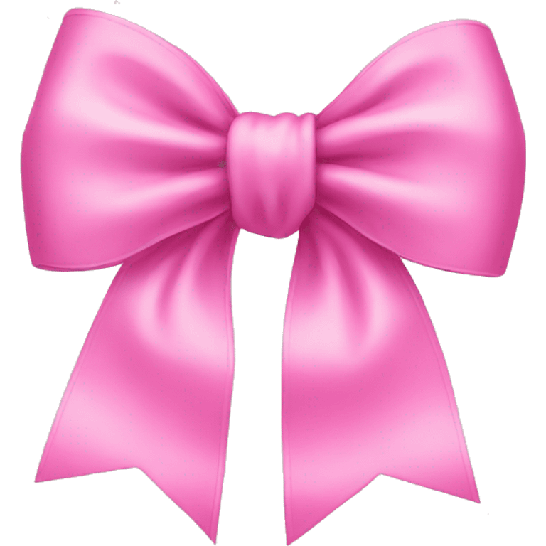 Pink bow emoji