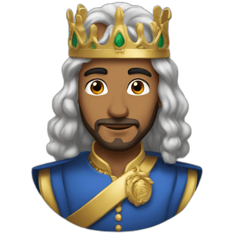 Le roi Mohamed six emoji