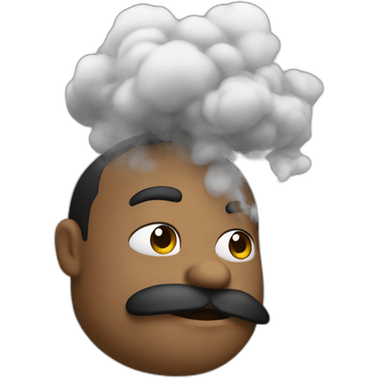 big smoke emoji