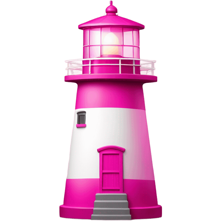 pink lighthouse (must be all pink) emoji