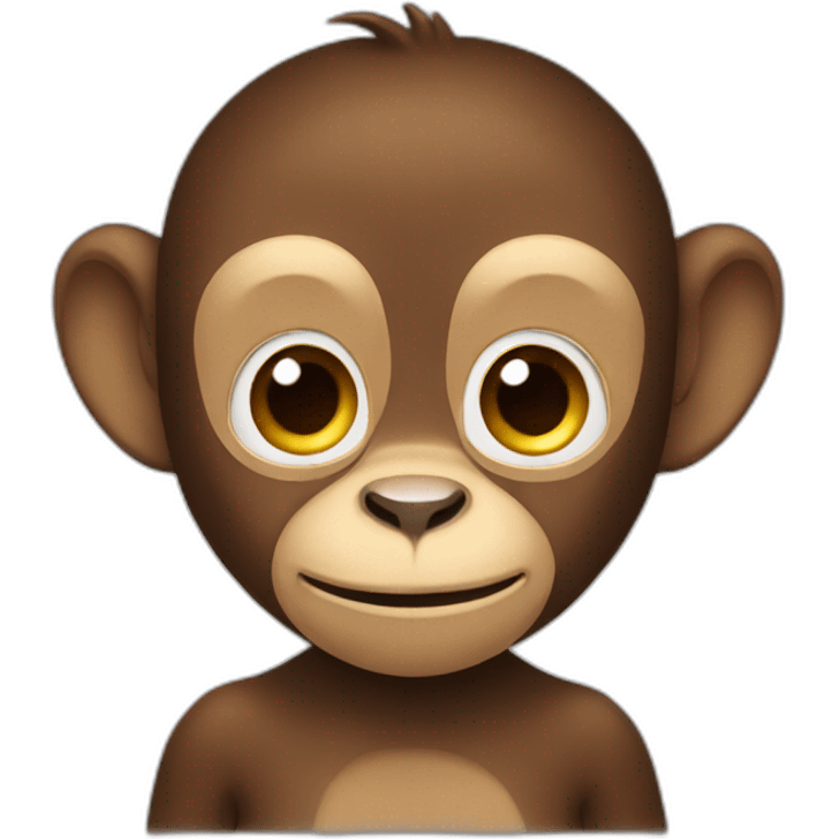 Monkey emoji