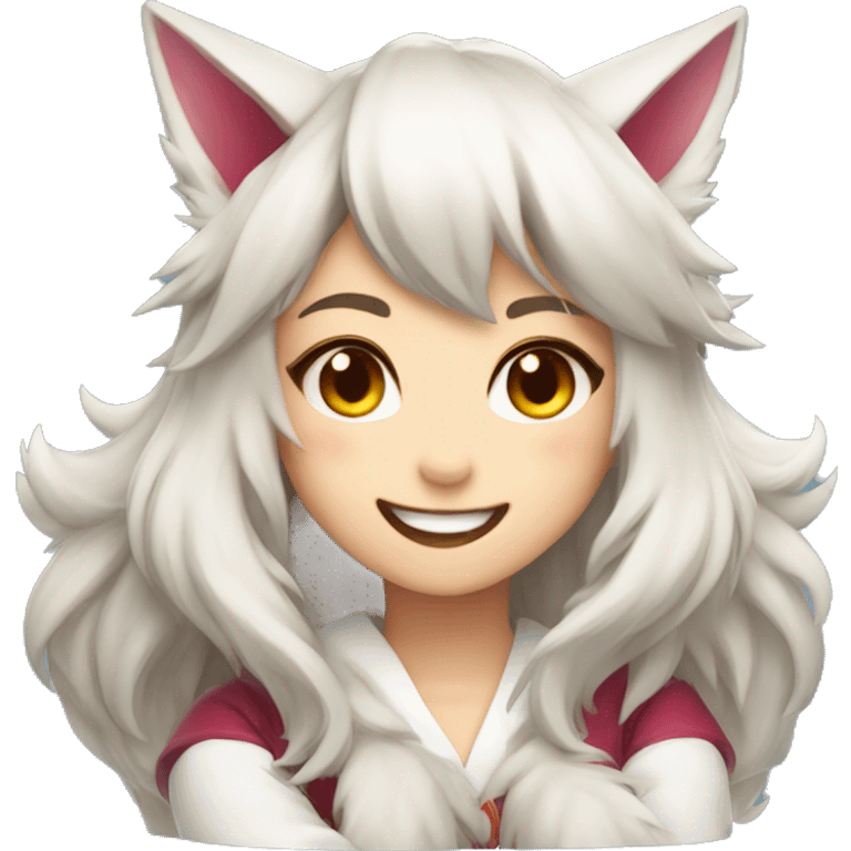 Happy ahri emoji