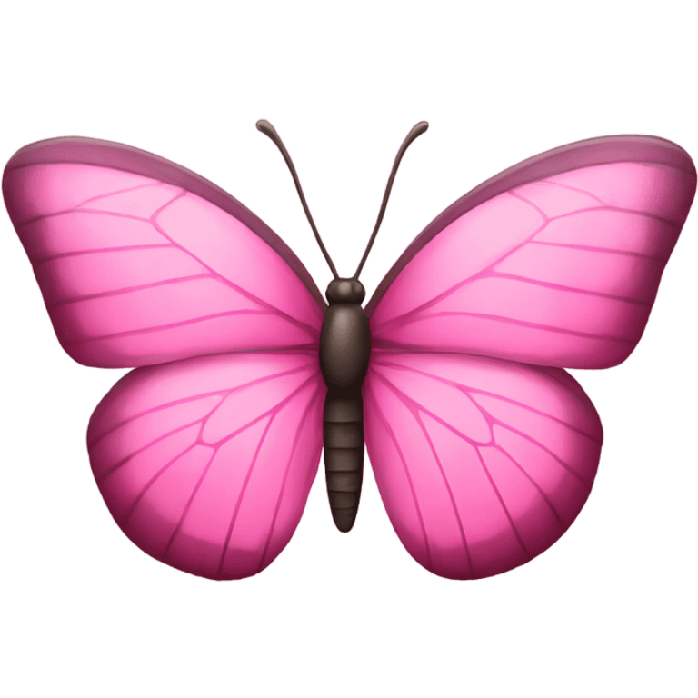 Pink Butterfly emoji