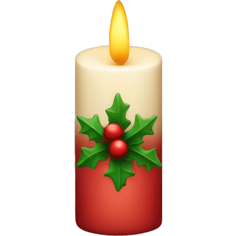 christmas candle emoji