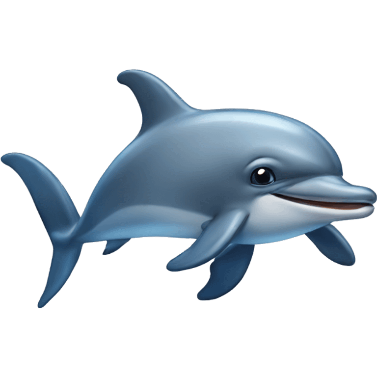 grumpy dolphin emoji