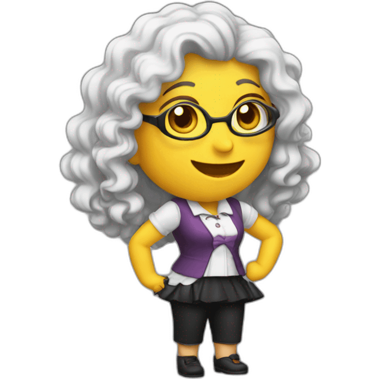 Maestra de musica emoji