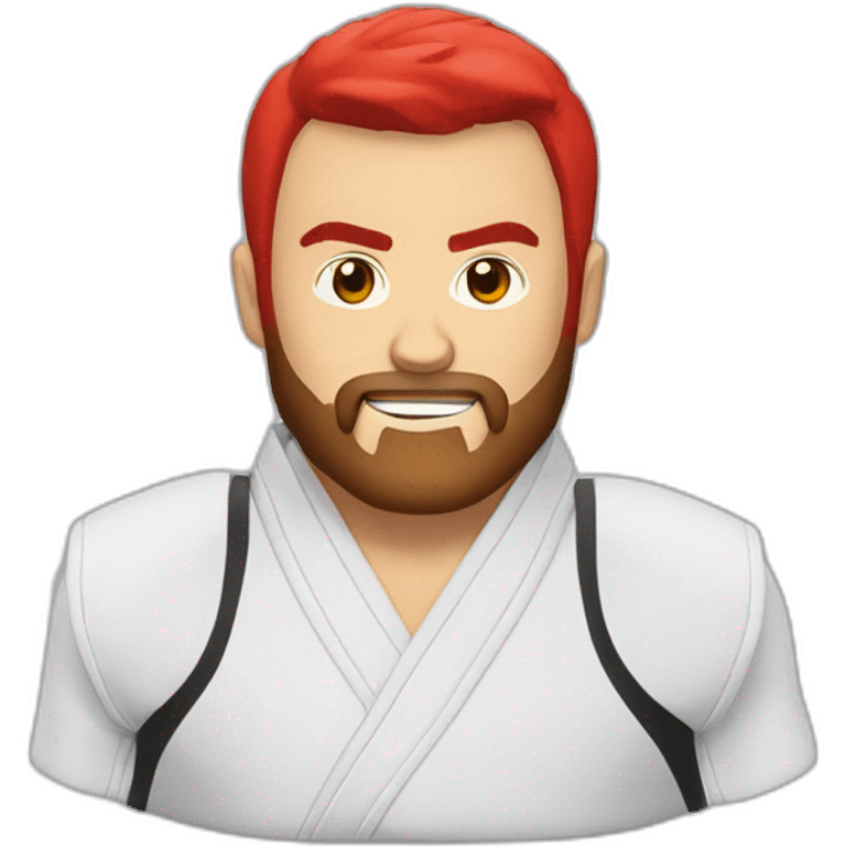 red-beared guy jiu jitsu emoji