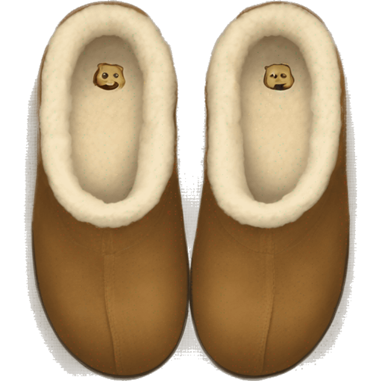 ugg tazman slippers emoji