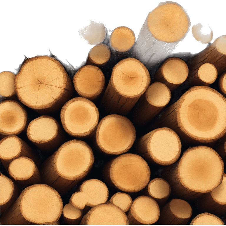 wood logs emoji