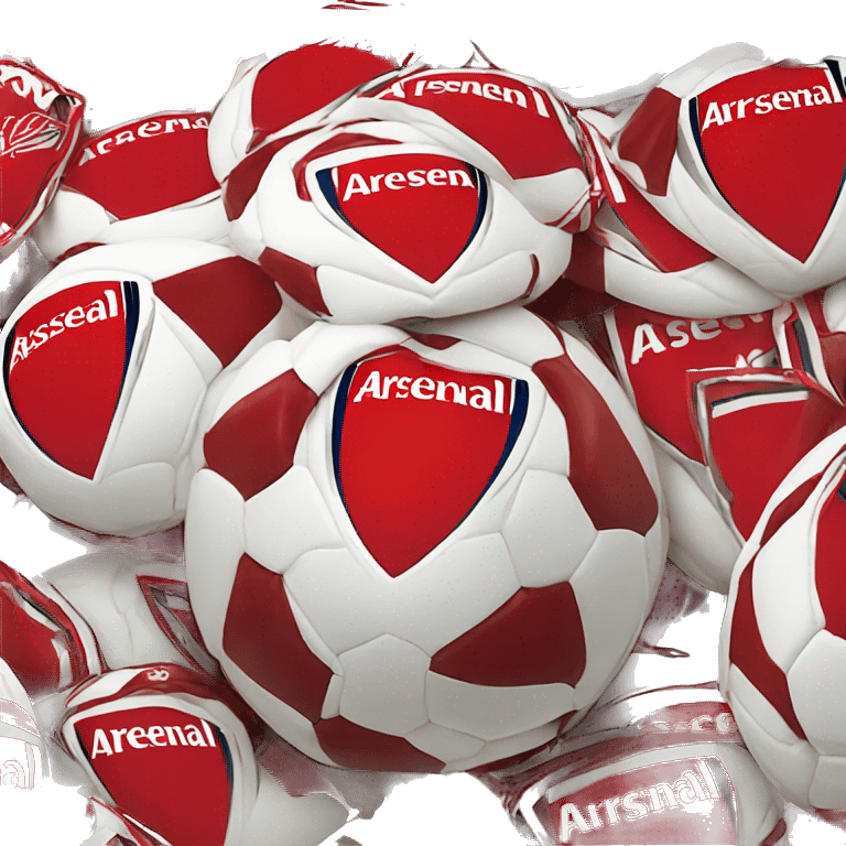 Arsenal football club logo emoji