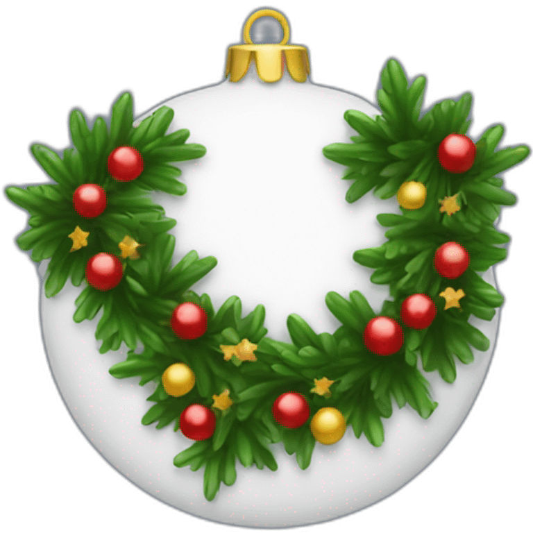 Garland bauble emoji