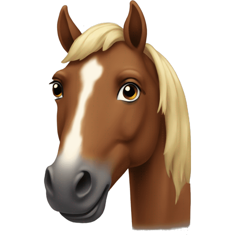 Brown horse  emoji