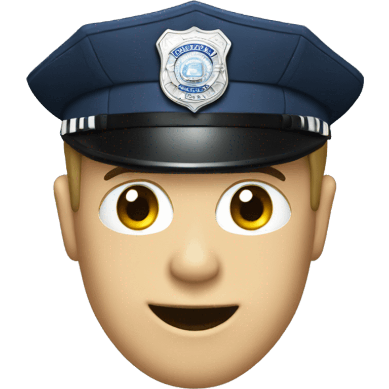 police badge emoji